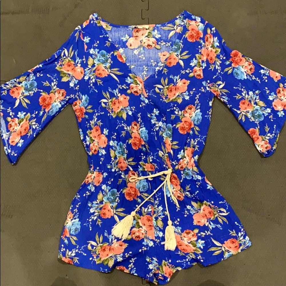 Umgee Floral Romper